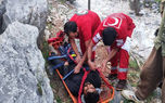 13 ساعت عملیات نفسگیر برای نجات جان کوهنورد 60 ساله از ارتفاعات جوپار کرمان + جزییات